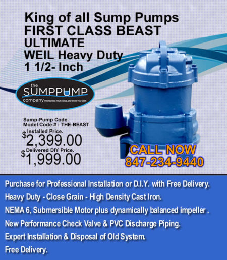 King of all SUMP PUMPS